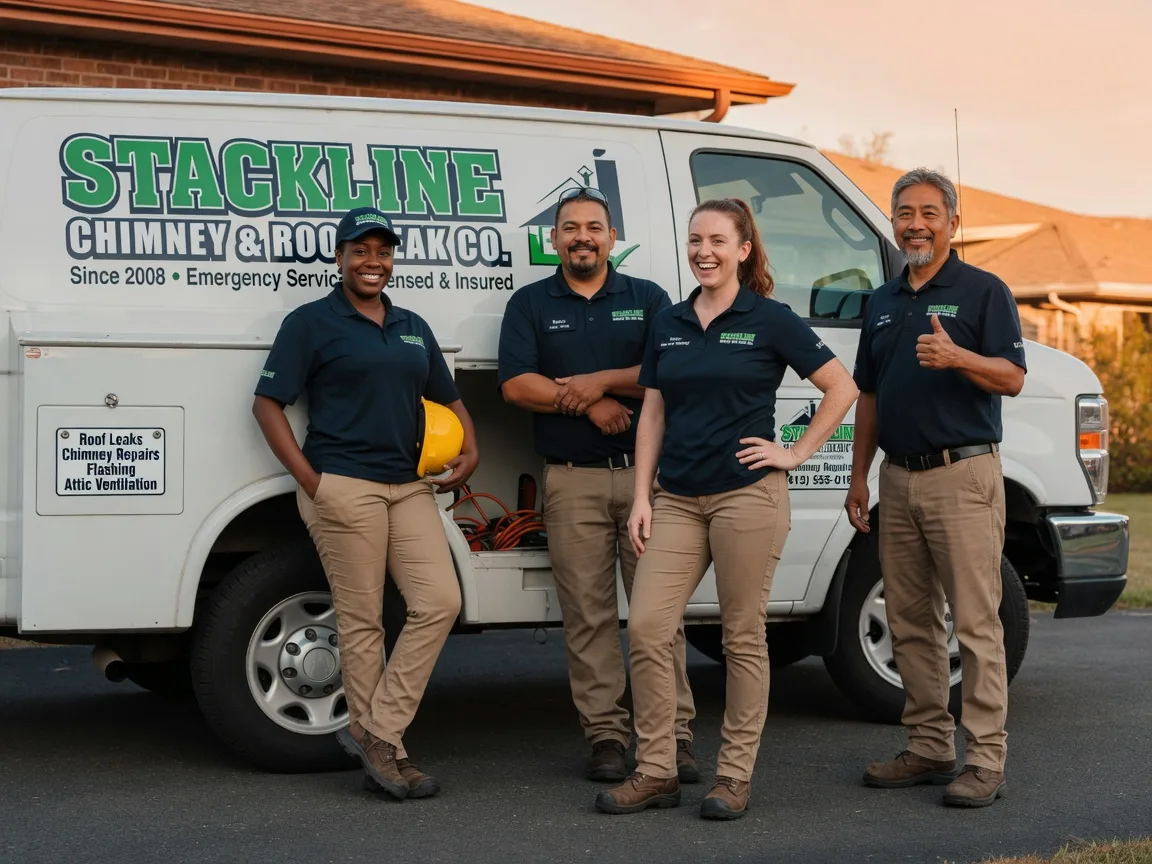 Chimney flashing repair company in Rossiter, PA